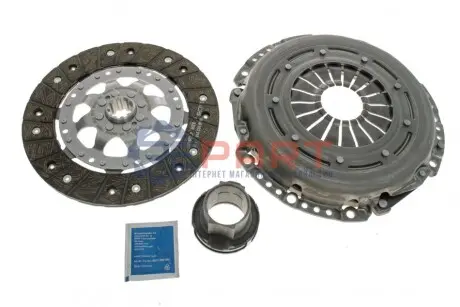 Комплект зчеплення (228мм) BMW 3 (E36), 3 (E46), Z3 (E36) 1.6/1.8/1.9 12.97-07.06 SACHS 3000 970 093 Купити в Україні
