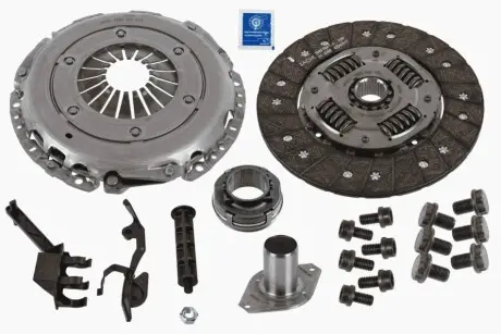 Комплект зчеплення (з болтами: так, 240мм) AUDI A4 ALLROAD B8, A4 B8, A5, A6 C7, Q5 2.0D/3.0D 08.08-09.18 SACHS 3000 970 150