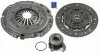 Комплект зчеплення з гідравлічним підшипником (220мм) OPEL ASTRA G, VECTRA B 1.6/1.8/2.0 09.95-01.05 SACHS 3000 990 007 Купити в Україні