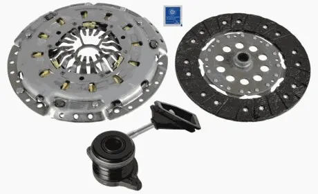 Комплект зчеплення з підшипником (240мм) VOLVO C70 I, S40 I, S60 I, S70, S80 I, V40, V70 I, V70 II, XC70 I 1.9-2.4 12.95-04.10 SACHS 3000990052