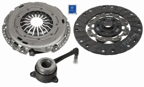 Комплект зчеплення з підшипником (240мм) VW TIGUAN 2.0 09.07-07.18 SACHS 3000990210 Купити в Україні