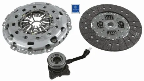 Комплект зчеплення з підшипником (250мм) FORD TRANSIT, TRANSIT TOURNEO 2.2D 10.07-08.14 SACHS 3000990262