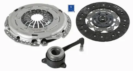 Комплект зчеплення з підшипником (240мм) AUDI A3, Q3, TT SEAT ALTEA, ALTEA XL, LEON, TOLEDO III SKODA OCTAVIA II, SUPERB II, YETI VW BEETLE, CC B7, EOS, GOLF V 1.4/1.8/2.0 09.04-07.19 SACHS 3000 990 294 Купити в Україні