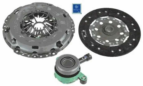 Комплект зчеплення (240мм) CITROEN C4 AIRCROSS MITSUBISHI ASX, LANCER VIII, OUTLANDER II, OUTLANDER III PEUGEOT 4008 1.8D/2.2D 11.06 SACHS 3000990310