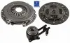 Комплект зчеплення з підшипником (220мм) FORD B-MAX, ECOSPORT, FIESTA VI, FOCUS III, TOURNEO COURIER B460, TRANSIT COURIER B460 1.0 02.12 SACHS 3000 990 336 Купити в Україні