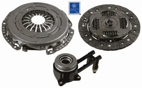 Комплект зчеплення з підшипником (220мм) FORD B-MAX, ECOSPORT, FIESTA VI, FOCUS III, TOURNEO COURIER B460, TRANSIT COURIER B460 1.0 02.12 SACHS 3000 990 336 Купити в Україні