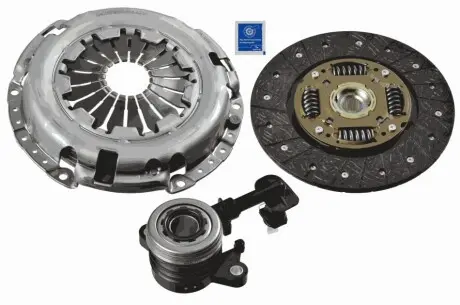Комплект зчеплення з підшипником NISSAN JUKE, NV200, NV200 / EVALIA, QASHQAI I 1.6/1.6LPG 02.07 SACHS 3000990355
