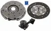 Комплект зчеплення (235мм) DS DS 3, DS 4 CITROEN C3 AIRCROSS I, C4 CACTUS, C4 GRAND PICASSO II, C4 II, C4 PICASSO II, C4 SPACETOURER, C5 III, DS3, DS4, DS5, GRAND C4 SPACETOURER 1.2/1.6 04.09 SACHS (3000 990 469) зображення 3