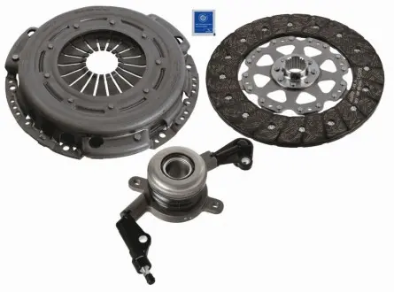 Комплект зчеплення (240мм) MERCEDES C (W204), C T-MODEL (S204), E (W212), E T-MODEL (S212), GLK (X204), SLK (R171) 1.8-2.5 03.04-12.16 SACHS 3000990471