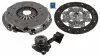 Комплект зчеплення (240мм) DS DS 3, DS 4, DS 5 CITROEN BERLINGO, BERLINGO MULTISPACE, C3 AIRCROSS I, C4 II, DS3, DS4, DS5 OPEL CROSSLAND X / CROSSLAND PEUGEOT 2008 I, 208 I 1.6D 01.13 SACHS 3000 990 472 Купити в Україні