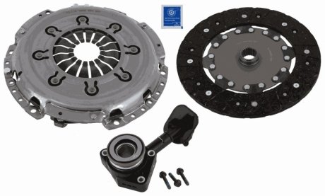 Комплект сцепления FORD FOCUS/C-MAX 2,0 08-12 SACHS 3000990487 (фото 1)