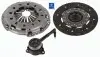 Комплект зчеплення (240мм) AUDI A3, Q3, TT SEAT LEON, LEON SC, LEON ST SKODA OCTAVIA III VW CADDY V, CC B7, GOLF ALLTRACK VII, GOLF VII, PASSAT ALLTRACK B7, PASSAT B7 2.0D 08.10 SACHS 3000990589