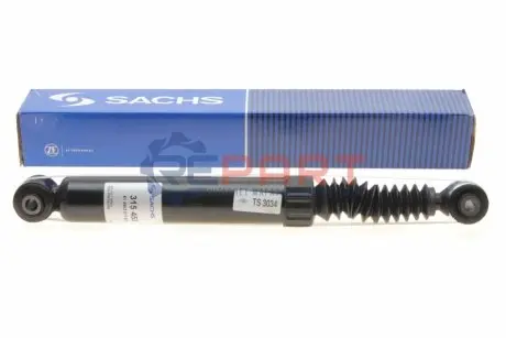 Амортизатор задн Лів/Прав CITROEN C3 AIRCROSS I, C3 AIRCROSS II, C3 III, C3 PICASSO OPEL CROSSLAND X, CROSSLAND X / CROSSLAND PEUGEOT 207, 208, 208 I 1.0-1.6D 02.06 SACHS 315453 Купити в Україні