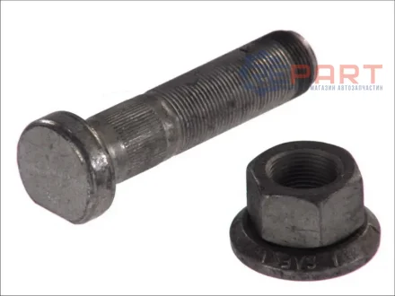 Болт колеса M22x1,5 x93/104мм (довжина різьби 53мм) EU, IERDZW, KRS, KRZ, KRZP, RLSM, RSM, RZM, RZMP, S, SK, SKRLS, SKRLZ, SKRS, SKRSP, SKRZ, SKRZP, SKRZT, SKZRLZ, Z SAF 3302107600