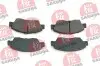 Колодки гальмівні (передні) Honda Civic V/VI/VII 91-05/CRX III 92-98 SAKURA (600406645) зображення 1