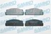 Гальмівні колодки, дискове гальмо (набір) SAMKO (5SP002) зображення 1