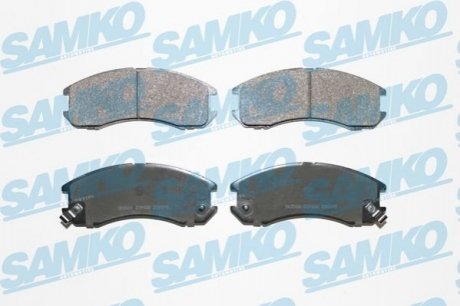 Тормозные колодки, дисковый тормоз.) SAMKO 5SP036 (фото 1)