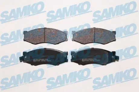Тормозные колодки, дисковый тормоз.) SAMKO 5SP092