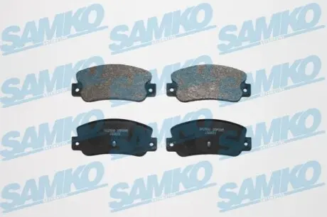 Гальмівні колодки, дискове гальмо (набір) SAMKO 5SP095