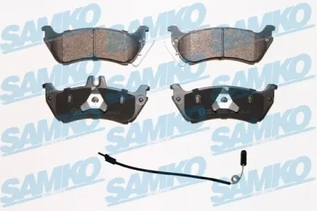 Тормозные колодки, дисковый тормоз.) SAMKO 5SP1000A