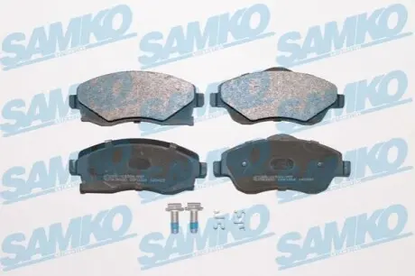 Колодки тормозные передние 01-04 (тип LUCAS) SAMKO 5SP1004