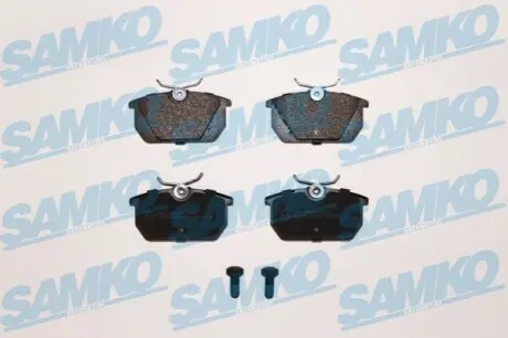 Тормозные колодки, дисковый тормоз.) SAMKO 5SP101