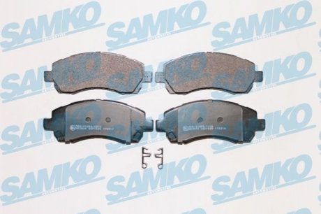 Тормозные колодки, дисковый тормоз.) SAMKO 5SP1025 (фото 1)