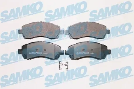 Гальмівні колодки, дискове гальмо (набір) SAMKO 5SP1025