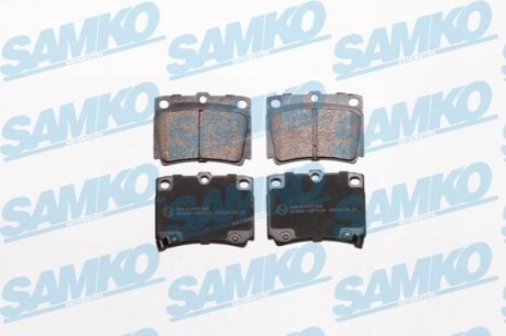 Тормозные колодки, дисковый тормоз.) SAMKO 5SP1029 (фото 1)