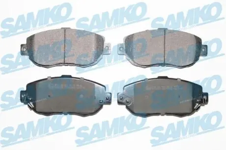 Тормозные колодки, дисковое тормоз (набор) SAMKO 5SP1033