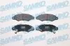 Тормозные колодки, дисковый тормоз.) SAMKO (5SP1041) изображение 1