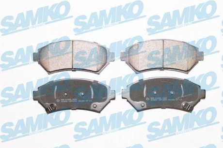 Тормозные колодки, дисковый тормоз.) SAMKO 5SP1054 (фото 1)