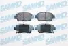 Колодки гальмівні (передні) Toyota Corolla 01-08/Prius 03-09/Yaris 99-05 SAMKO (5SP1062) зображення 1