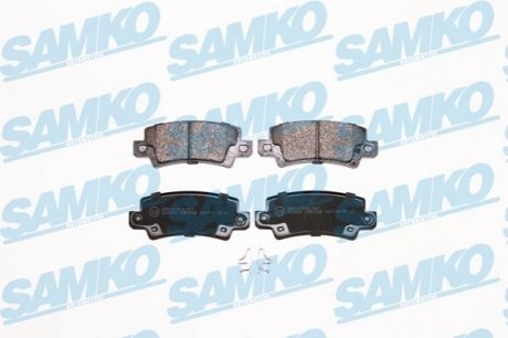 Тормозные колодки, дисковый тормоз.) SAMKO 5SP1068 (фото 1)