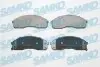 Тормозные колодки, дисковый тормоз.) SAMKO (5SP1072) изображение 1