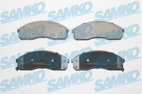 Тормозные колодки, дисковый тормоз.) SAMKO 5SP1072