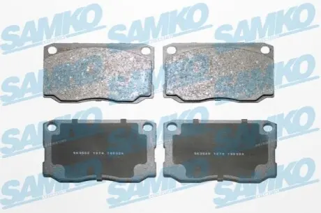 Тормозные колодки, дисковый тормоз.) SAMKO 5SP1074