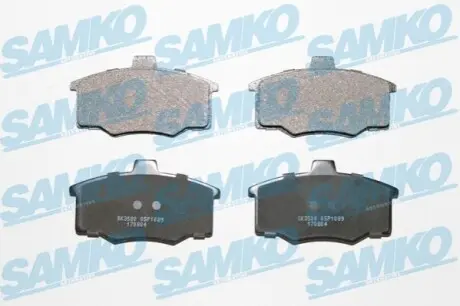 Тормозные колодки, дисковый тормоз.) SAMKO 5SP1089