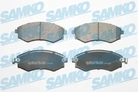 Тормозные колодки, дисковый тормоз.) SAMKO 5SP1097
