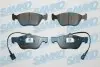 Тормозные колодки, дисковый тормоз.) SAMKO (5SP1098) изображение 1