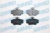 Тормозные колодки, дисковый тормоз.) SAMKO (5SP1107) изображение 1