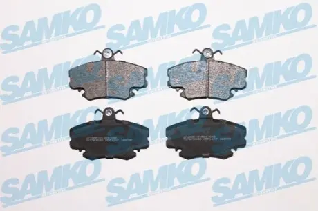 Гальмівні колодки, дискове гальмо (набір) SAMKO 5SP1107