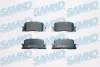 Тормозные колодки, дисковый тормоз.) SAMKO (5SP1115) изображение 1