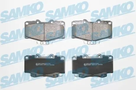 Тормозные колодки, дисковый тормоз.) SAMKO 5SP1117