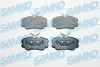 Тормозные колодки, дисковый тормоз.) SAMKO (5SP1123) изображение 1