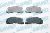 Тормозные колодки, дисковый тормоз.) SAMKO (5SP1125) изображение 1