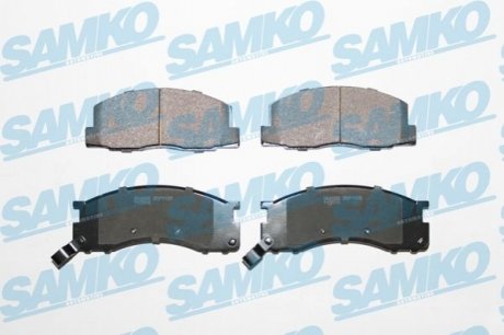 Тормозные колодки, дисковый тормоз.) SAMKO 5SP1126 (фото 1)