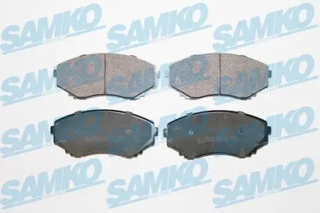 Гальмівні колодки, дискове гальмо (набір) SAMKO 5SP1132