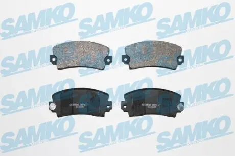 Тормозные колодки, дисковый тормоз.) SAMKO 5SP117