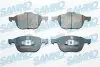 Тормозные колодки, дисковый тормоз.) SAMKO (5SP1190) изображение 1